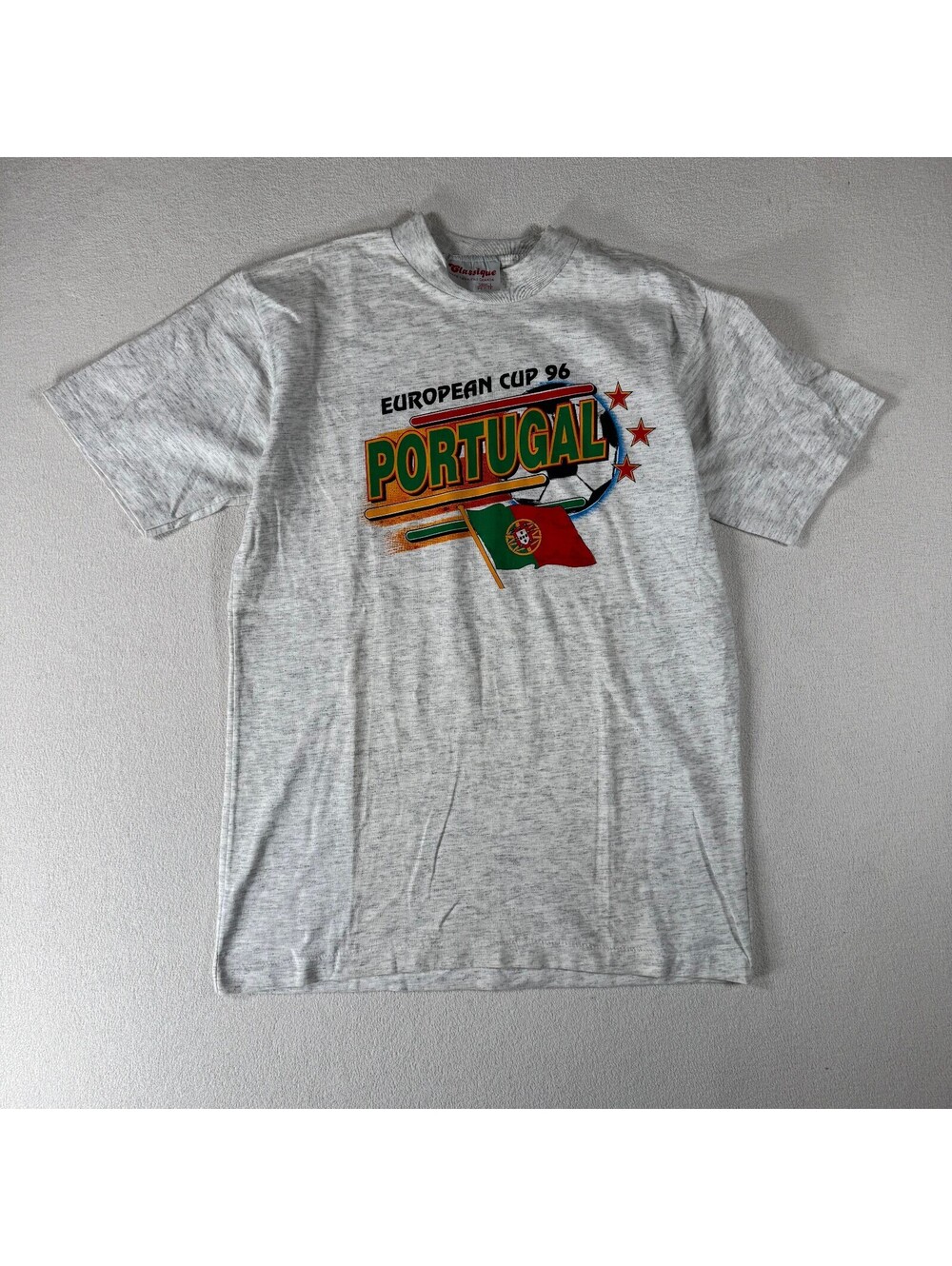 Vintage Classique European Cup 96 Portugal T-Shirt Small